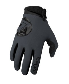 SEVEN Annex Dot Rukavice - charcoal/black