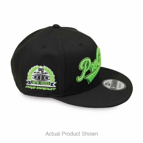 PRO CIRCUIT Black Neon Green Snapback kšiltovka