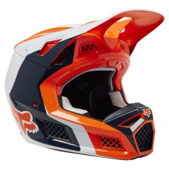 FOX V3 RS Efekt 2023 helma - flo orange