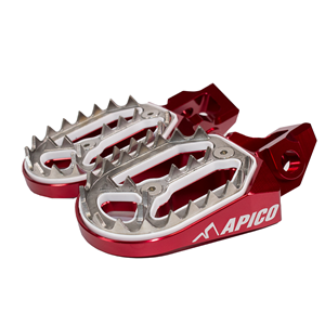 APICO Pro-Bite stupačky - KTM/HUSKY/GAS - red