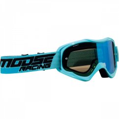 MOOSE RACING Qualifier Shade Goggles - blue/smoke