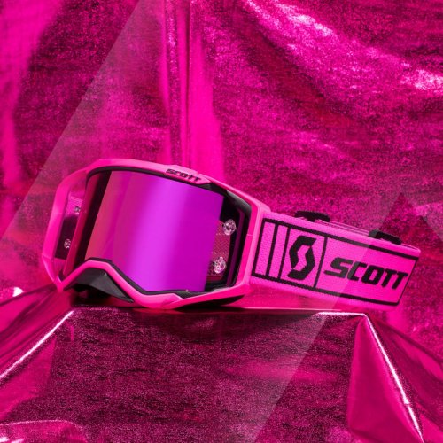 SCOTT PROSPECT Pink/Black 2021 brýle - Pink Chrome Lens