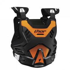 THOR Sentinel GP chránič hrudi - black/flo orange
