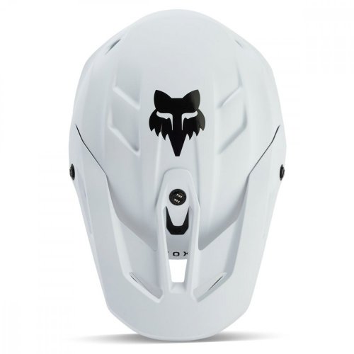 FOX V3 Solid 24 helma - matte white