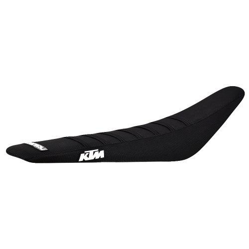 ENJOY Ribbed potah sedla - KTM - Black/Black Ribs