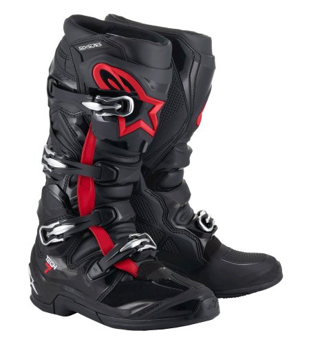 ALPINESTARS TECH 7 boty 25 - black/red fluo