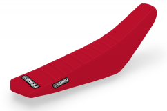 ENJOY Ribbed potah sedla GASGAS - Red/Red