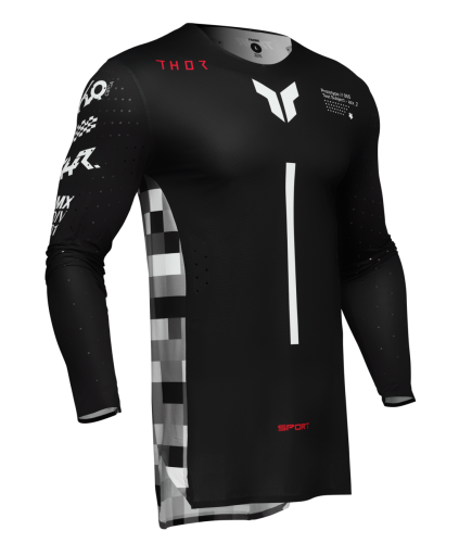 THOR Sportmode Riot Dres 25 - black/red