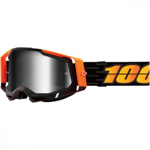100% Racecraft2 Costume 2 brýle - mirror silver lens