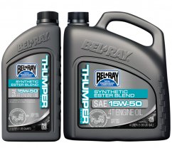 BELL-RAY Thumper® Racing Synthetic Ester Blend 4T olej - 15W50