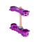 XTRIG ROCS Tech Triple Clamps brýle řízení - YAMAHA - Purple