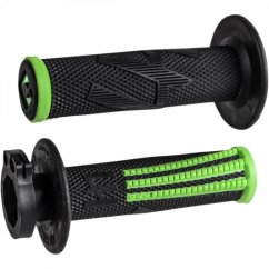 ODI EMIG PRO V2 Lock-On Soft gripy - black/green