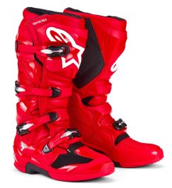 ALPINESTARS TECH 7 boty 25 - bright red