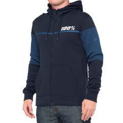 100% Emissary Zip Hoody - navy
