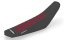 ENJOY Ribbed potah sedla HONDA - Black/Red Ribs