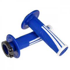 ODI EMIG PRO V2 Lock-On Soft gripy - blue/white