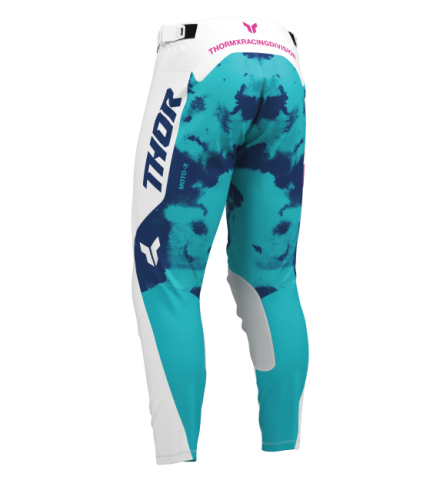 THOR Launchmode Bleach Kalhoty 26 - white/aqua