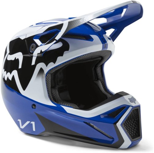 FOX V1 Lux 2022 helma - blue