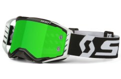 SCOTT PROSPECT Black/White 2021 brýle - Green Chrome Lens