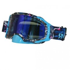 RNR Platinum Mirrored brýle - tattoo blue/mirror sklo