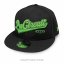 PRO CIRCUIT Black Neon Green Snapback kšiltovka