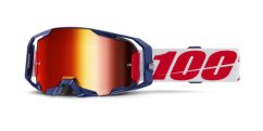 100% Armatic brýle - mach z/red mirror