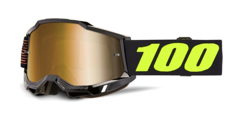 100% Accuri2 Fairbanks brýle - gold mirror lens