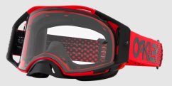 OAKLEY AIRBRAKE MX Brýle - moto red/clear