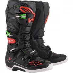 ALPINESTARS TECH 7 boty - black/red/green