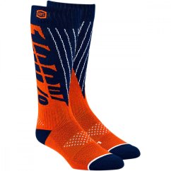 100% Torque Moto Socks - orange