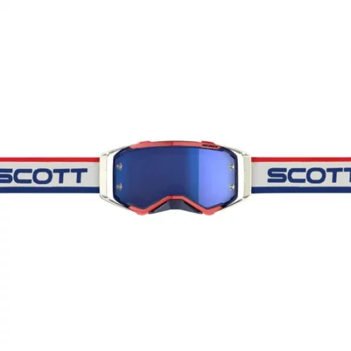 SCOTT PROSPECT Retro brýle - white/blue/blue chrome