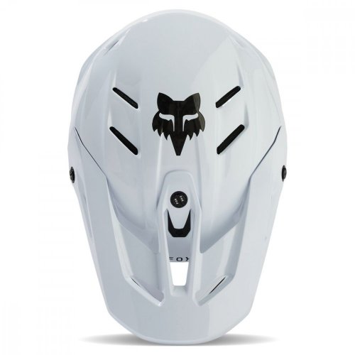 FOX V3 RS Carbon Solid 24 helma - white