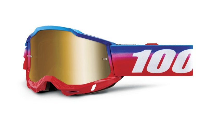 100% Accuri2 Unity brýle - gold mirror lens