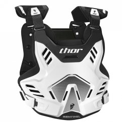 THOR Sentinel GP chránič hrudi - white/black
