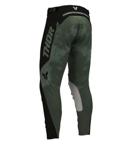 THOR Launchmode Bleach Kalhoty 26 - black/camo