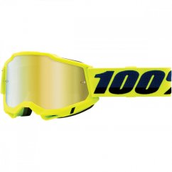100% Accuri2 Yellow brýle - gold mirror lens