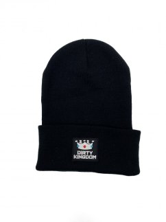 DIRTY KINGDOM Long Beanie - black