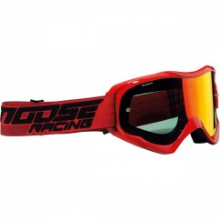 MOOSE RACING Qualifier Shade Goggles - red/smoke