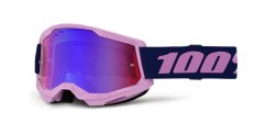 100% Strata2 New brýle - mirror blue/red lens
