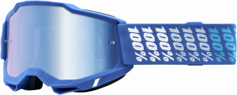 100% Accuri2 Yarger brýle - blue mirror lens