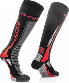 ACERBIS MX Pro Sock - black/red