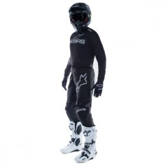 ALPINESTARS Fluid Graphite komplet (dres+kalhoty) - black/grey