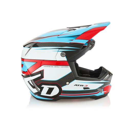 6D ATR-3 - Hyper helma - red/cyan gloss
