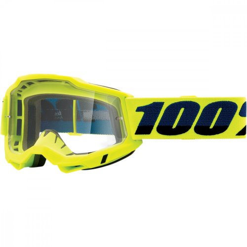 100% Accuri2 Yellow brýle - clear lens