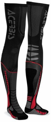 ACERBIS X-Leg Pro Sock - black/red