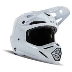 FOX V3 RS Carbon Solid 26 helma - white