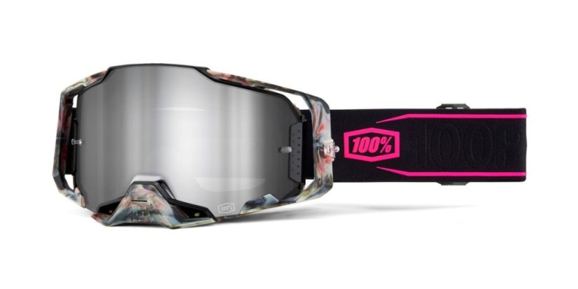 100% Armega Sarcelle brýle - silver mirror