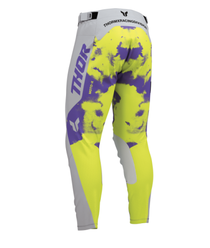 THOR Launchmode Bleach Kalhoty 26 - gray/acid
