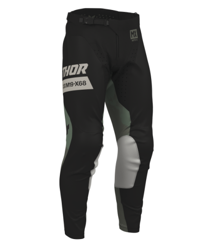 THOR Launchmode Bleach Kalhoty 26 - black/camo