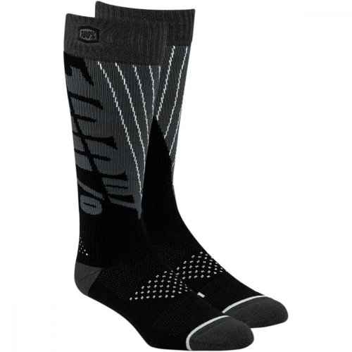 100% Torque Moto Socks - black - Velikost: S/M